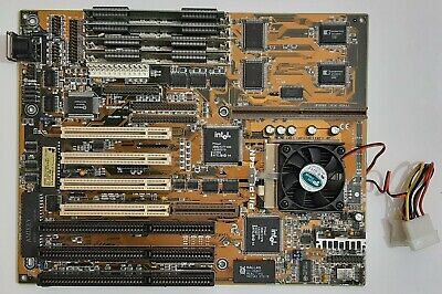 ASUS p/i-p55tp4n Socket 7 ISA + scheda madre Intel Pentium 133mhz + 32mb di RAM