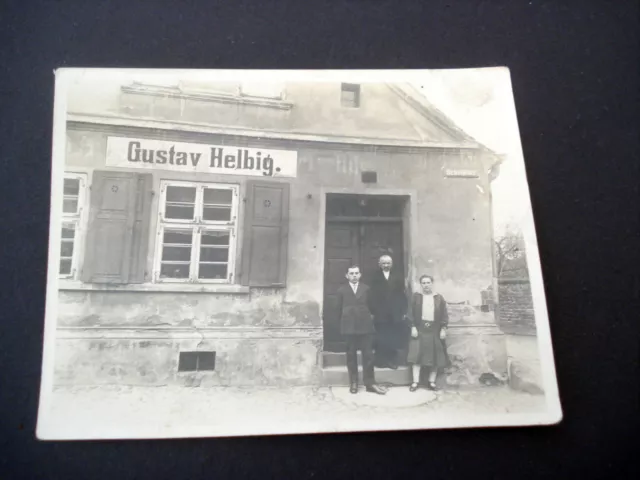 Altes Foto das Haus von Gustav Helbig