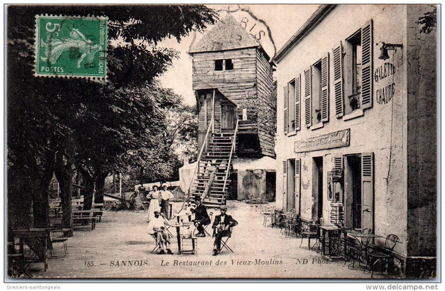 95 SANOIS - le restaurant des vieux moulins