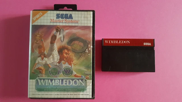 Jeu Rétro : Wimbledon II - SEGA Master System Complet En Boîte (N°2215S) - État Correct