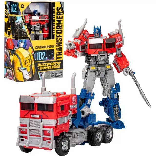 TRANSFORMERS SS OPTIMUS PRIME 102 BB BUZZWORTHY BUMBLEBEE Edition