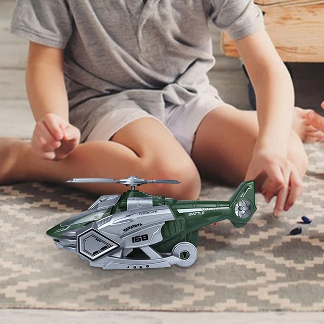 Children's Helicopter Deformation Dinosaur Toy Set for Children Age 1~3