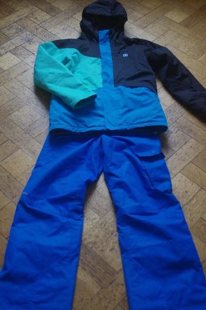 Skianzug / Snowboardkombi von DC/Wed'ze für Jugendliche, blau, Top Zustand