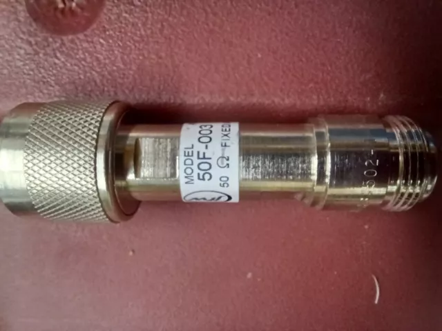 JFW 50F-003 50 Ohm 3 dB Fixed Attenuator