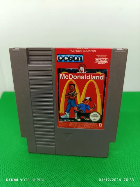 JEU NINTENDO MCDONALDLAND NES avec Boite EUR 50,00 - PicClick FR