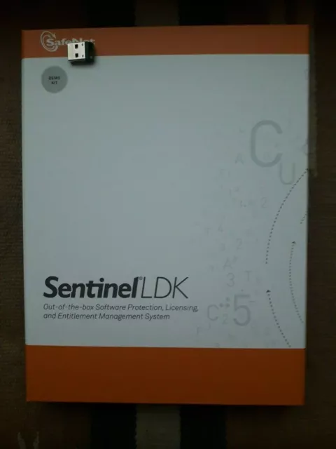 Aladdin SafeNet SentinelLDK HASP Demo Kit with DEMOMA Max Micro Security Key,DVD