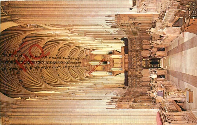 Picture Postcard- Norwich Cathedral, the Choir
