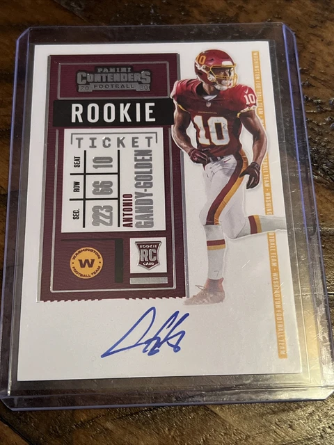 2020 Panini Contenders Optic - Rookie Ticket RPS Autographs Silver #140 Antonio