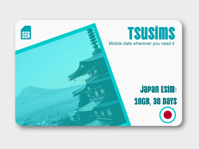 Japan Travel eSIM (10GB - 30day)