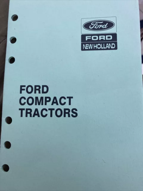 Ford Tractor Confidential Green Book Tractor Competitive Comparisons Booklet1988