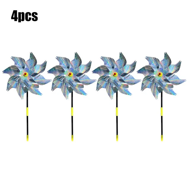 Pinwheel Bird Repellent Windmill Farmland Bird Catcher Balcony Deterrent