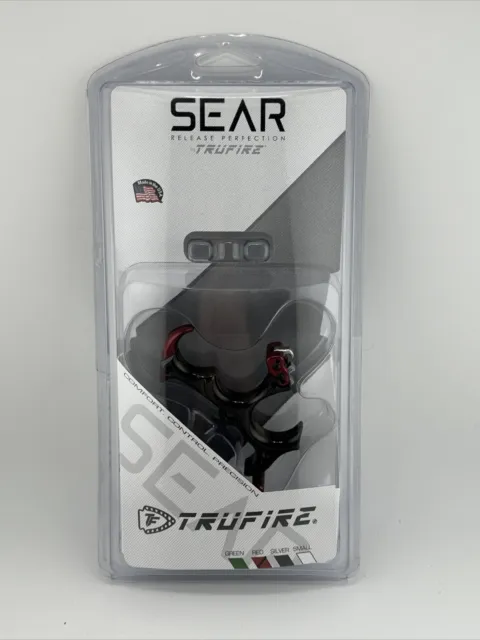 Trufire Sear Back Tension Release Aid Red Archery Bow ~ NEW