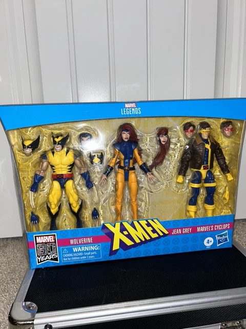 MARVEL LEGENDS LOVE Triangle Wolverine Cyclops Jean Grey 3 Pack Figure ...
