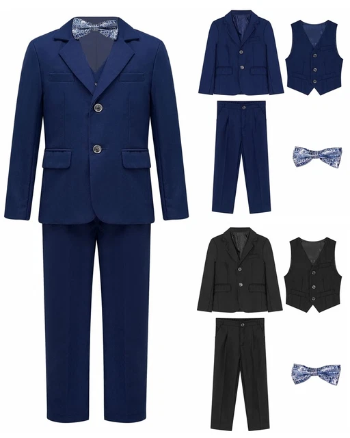 Abito bambino iEFiEL matrimonio formale gentiluomo abito pantaloni outfits
