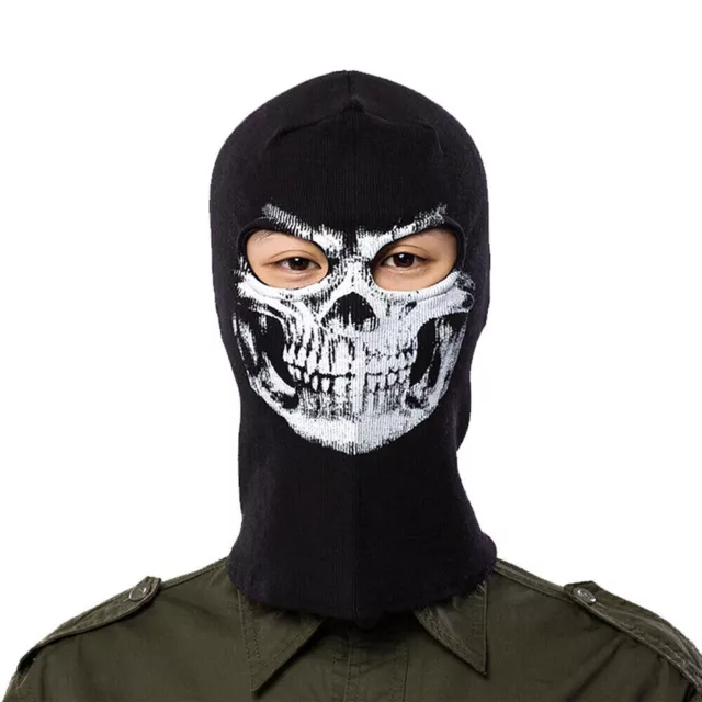 Ghost Skull Christmas Costume Balaclava Skeleton Full Face Mask CS Games Cosplay 3
