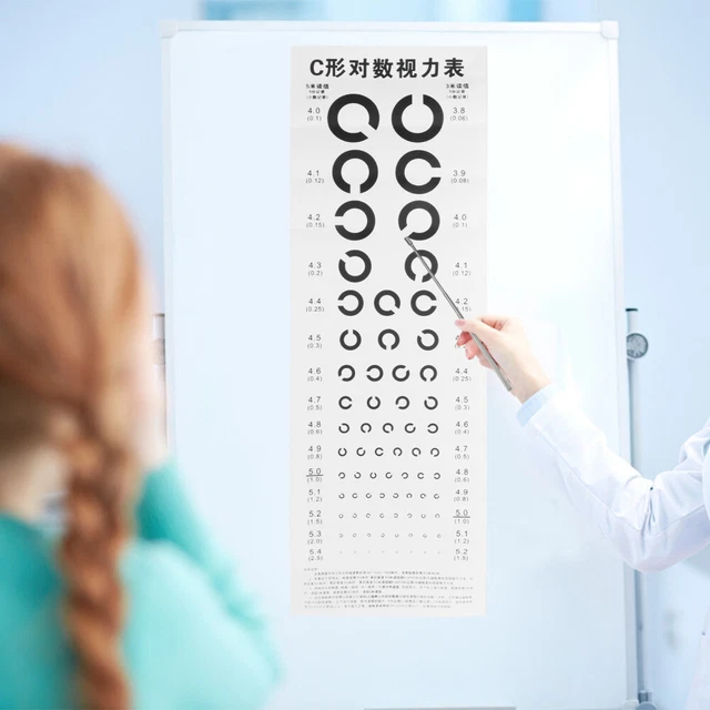 Test Visione DIAGRAMMA TEST VISIONE diagramma oculare standard diagramma oculare ...