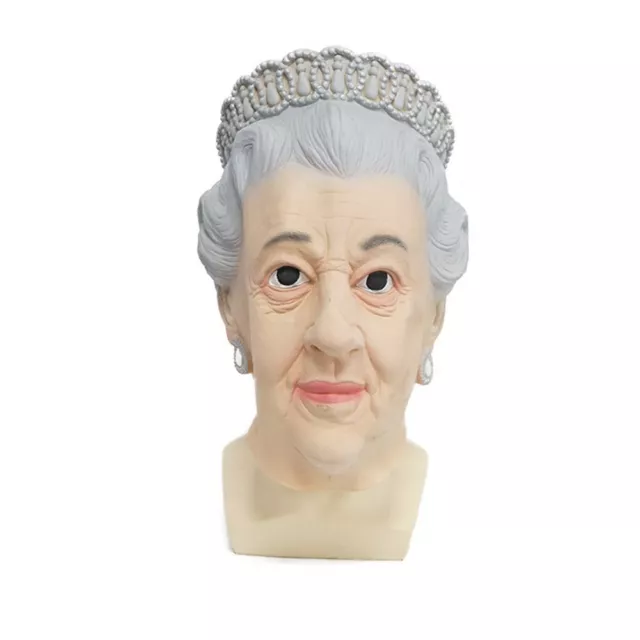 Jubilee Party Elizabeth Royal Masks Party Props Funny Mask Queen of England