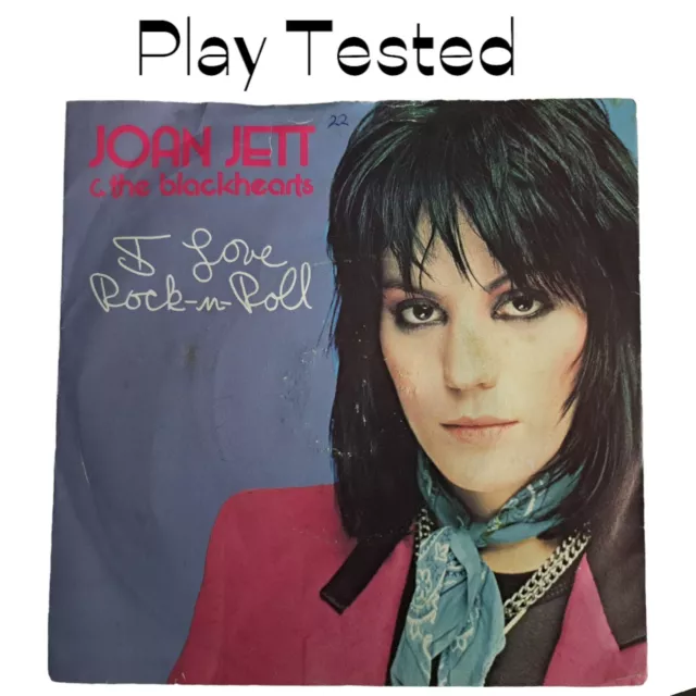 Joan Jett & The Blackhearts  -  I Love Rock "N Roll:   7" Single,  Usa,  1982