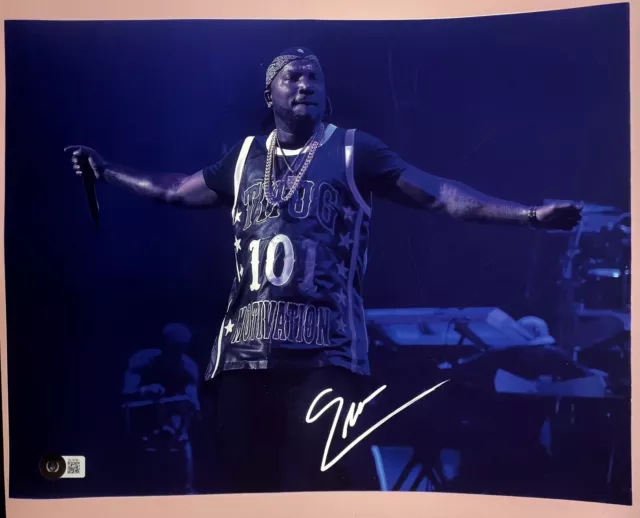 Young Jeezy Signed Rap Hip-Hop 11X14 Photo - Beckett Coa