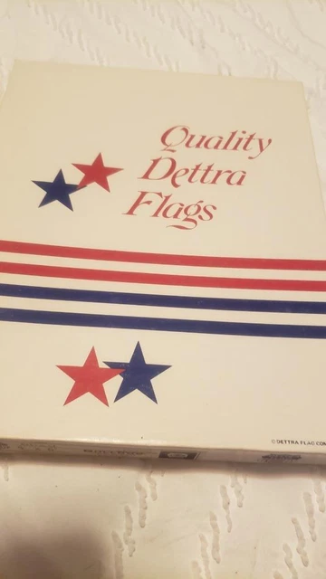 Vintage Frederick Md Guam 4X6 Flag For Collector Collection Nos Orig Box Vintage Frederick Md Guam 4X6 Flag For Collector Collection Nos Orig Box