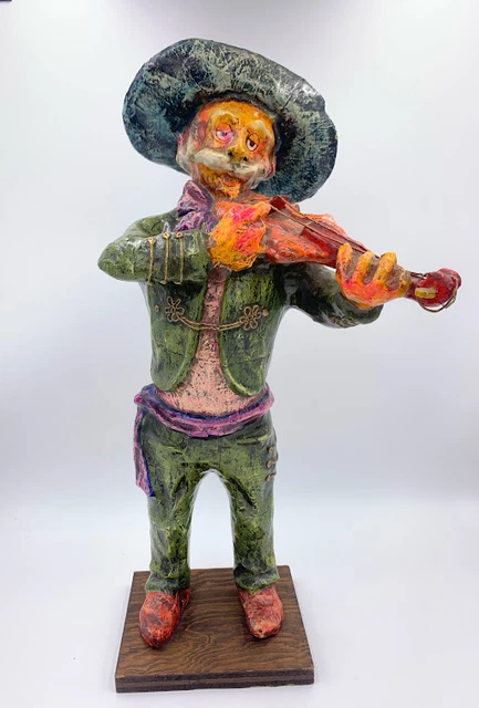 Jeanne Valentine Papier Mache Man Made in Mexico