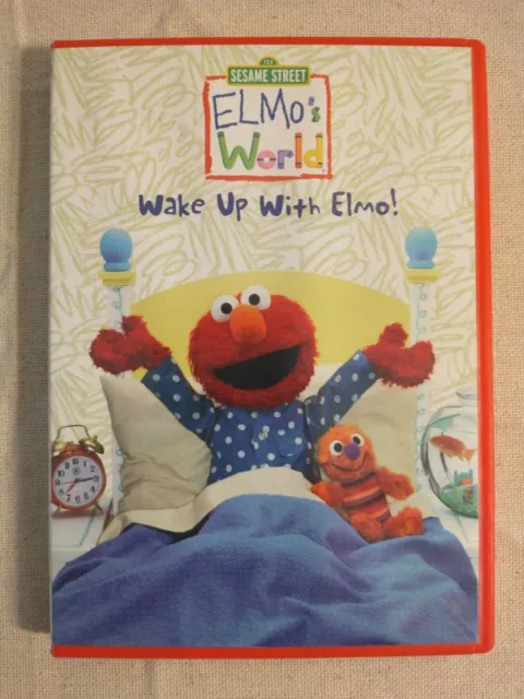 SESAME STREET ELMO'S World Wake Up With Elmo DVD Video 2002 Sesame ...