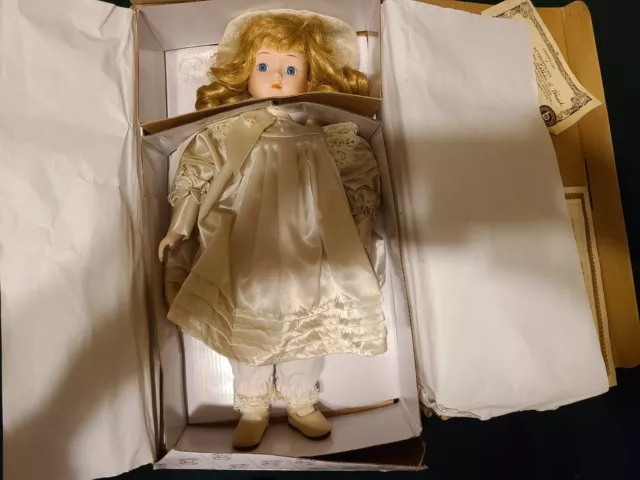 Ariana Porcelain Doll 14” Heritage Signature Collection
