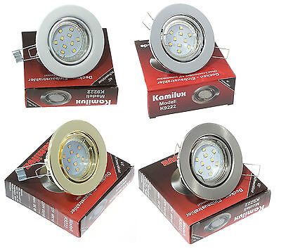 Soffitti telaio di montaggio Lia 230v SMD LED 1,5 = 20 Watt versione gu10 