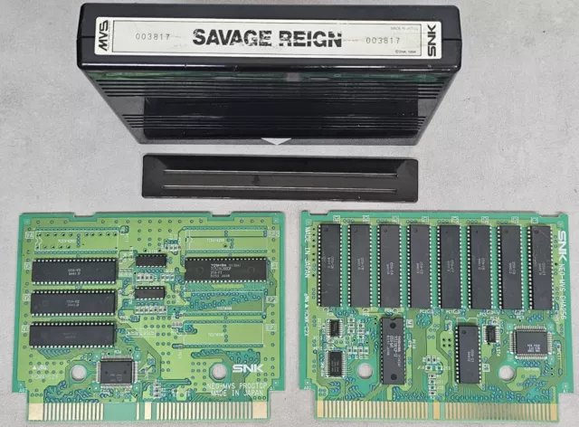 Savage Reign Snk Neo Geo Mvs