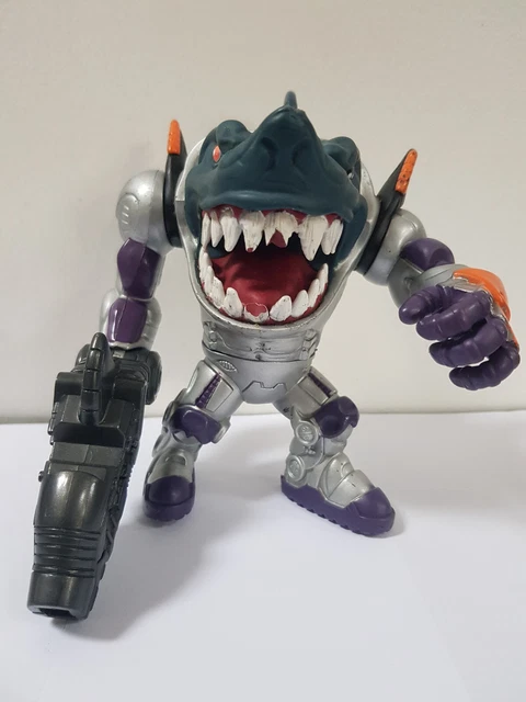 Figurine Street Sharks Mecho Shark - Bouche Qui Bouge - 1995 - Vintage