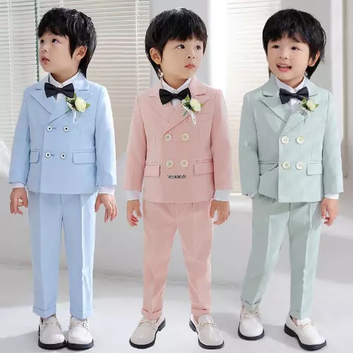 Abito Ragazzo Bambini Abito da Matrimonio Stage Performance Blazer Abito Formale