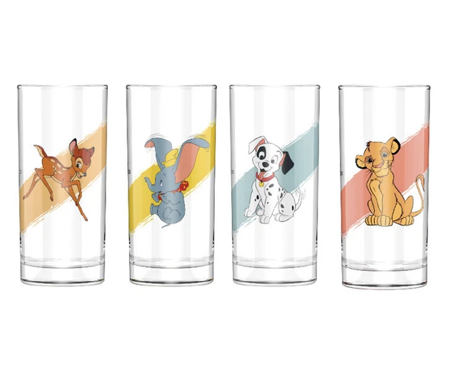 Disney Trinkglas 4er Set