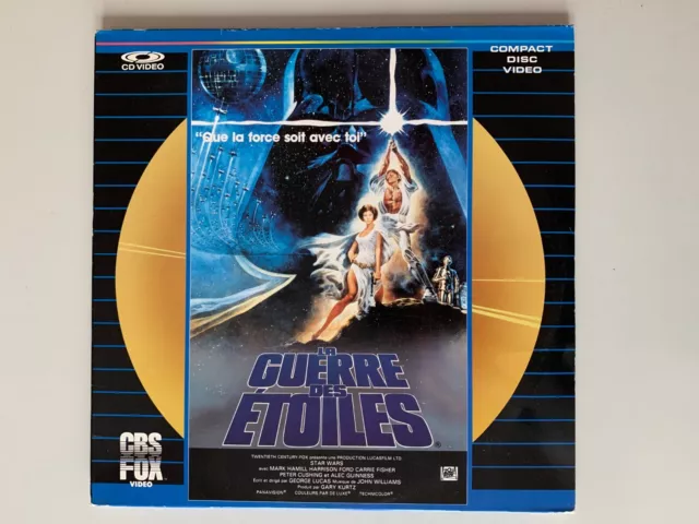 Laser Disc Star Wars - La Guerre Des Etoiles