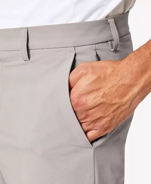 CALVIN KLEIN Men's Slim Fit Tech Solid Performance Dress Pants 34 x 34 Charcoal 3
