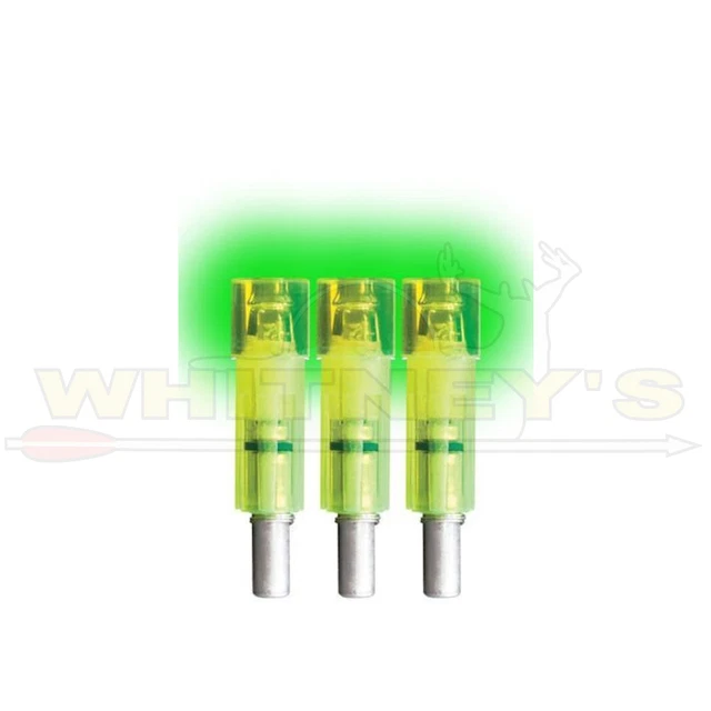 Burt Coyote Lumenok Flat Bolt End - Green - 3pk - EXCF3G
