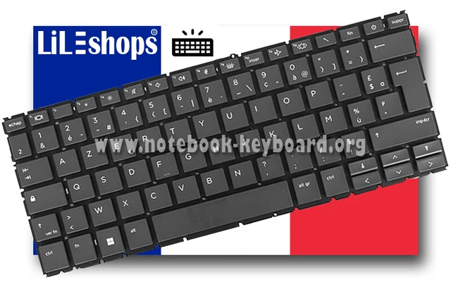 Clavier AZERTY Français Rétroéclairé Neuf Pour HP Pavilion Dm4-3060ef / Dm4-3060sf