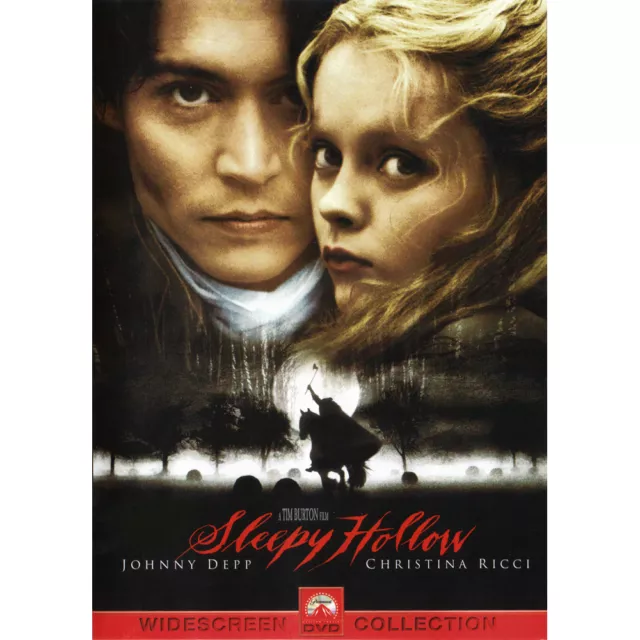 SLEEPY HOLLOW JOHNNY Depp Christina Ricci Tim Burton DVD Disc Only PicClick
