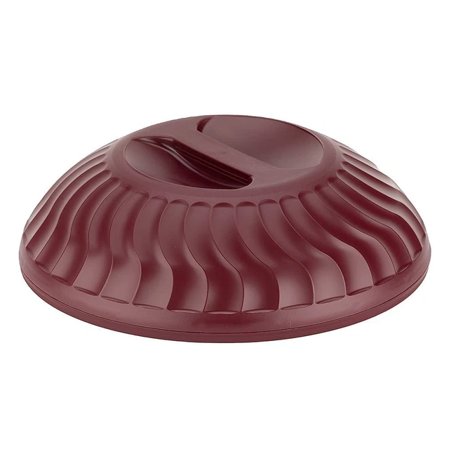 Dinex DX340061 Turnbury Cranberry 10" Insulated Dome - 12 / CS