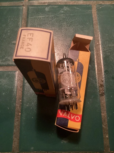 Ef40 Valvo Nos France 2 Nos Nib Tubes