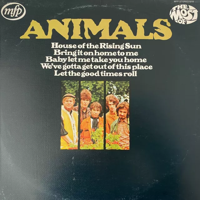 ANIMALS The Most Of 1971 (Vinyl LP)