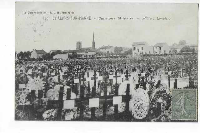51  Chalons Sur Marne  Cimetiere Militaire
