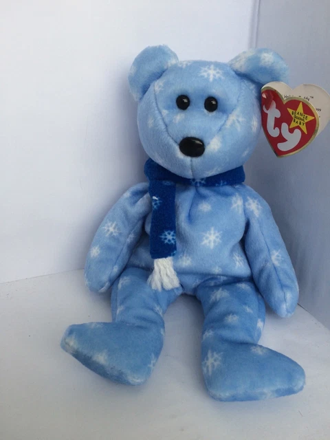 Ty Beanie Babies | 1999 Holiday Teddy | Retired Vintage Holiday Christmas Bear