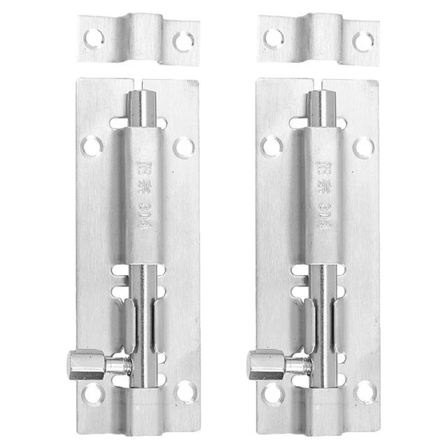 2 pz porta pesante doppia spina serratura porta armadio doppia testa