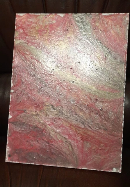 Quadro Astratto Materico 1 Dipinto A Mano Tela 30x40 Artista Maura Vacca