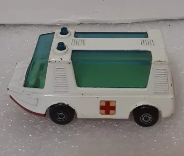 1980 LESNEY MATCHBOX #46 Viper Van Stretcha Fetcha Green Sealed