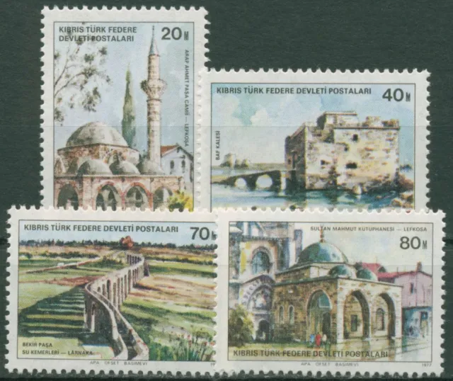 Türkisch-Zypern 1977 Türkische Baudenkmäler 46/49 postfrisch