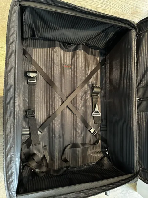 Large Tumi Luggage in Nearly New Condition with Tumi Tags, Locks, straps, etc