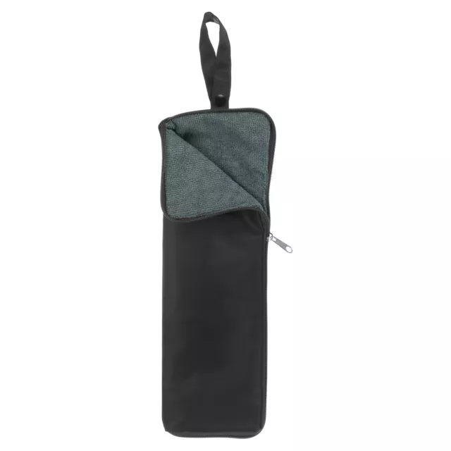 Umbrellas Bag Carry Bag 4.9"x13.4" Portable Wet Umbrella Sleeve Pouch Black