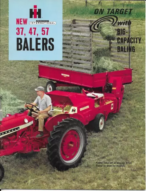 International Harvester International 37, 47, & 57 Baler Brochure