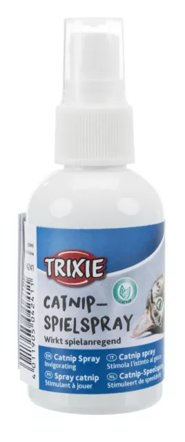 Trixie Catnip Spray 50 ml Spielspray Katzenminze Baldrian Katzenspielzeug Katzen